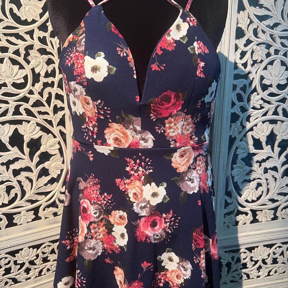 Floral Strappy Dress